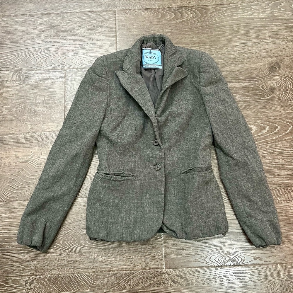 Prada wool blazer